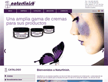 Tablet Screenshot of naturfinish.com